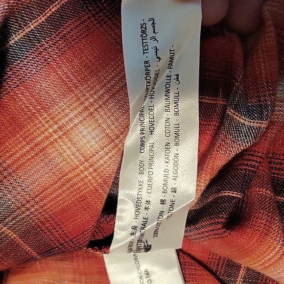 Nwot Ariat Real Plaid Button-up Side Buttons Womens Tunic Style Shirt Size Large - Picture 11 of 11